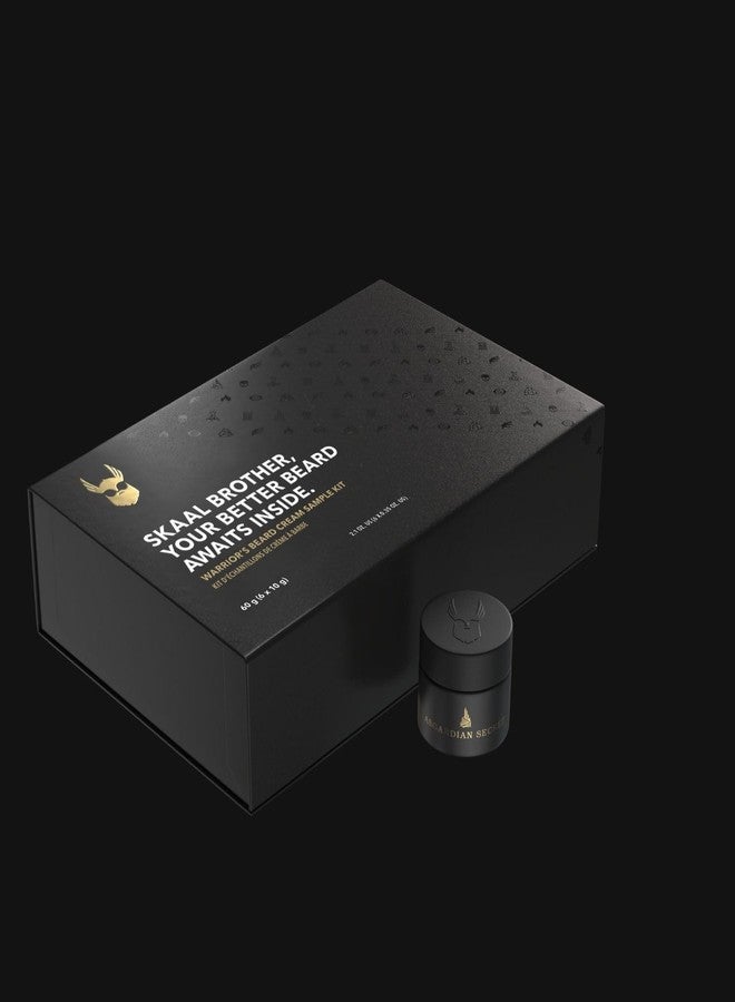 ذا بيرد سترجل مجموعة عينات بلسم بيرد سترغل المكونة من 8 برطمانات زجاجية من واريور - بلسم اللحية للرجال، تغليف هدايا فاخر - 8 × 10 غرام / 0.35 أونصة أمريكية. - Image 5